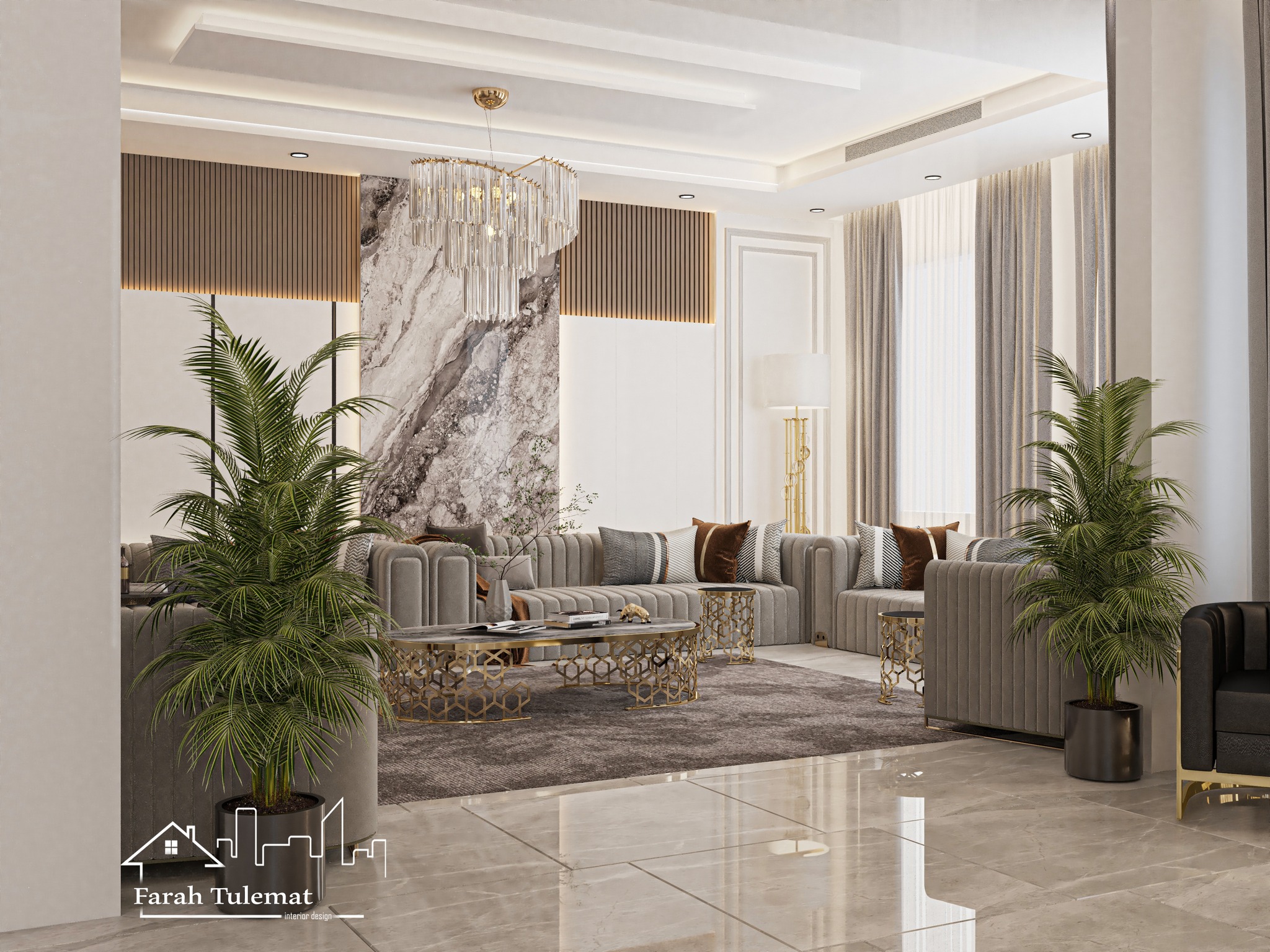 #interior_design #صالة_استقبال من... - Farah Tulaimat Designs | Facebook