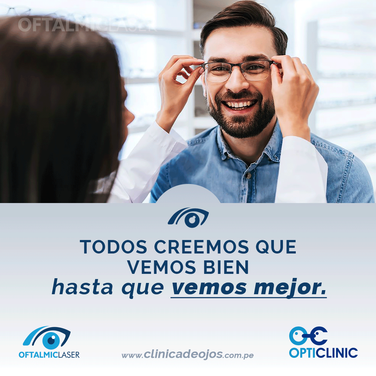 Unos lentes no solo... - Clínica de Ojos Oftalmic Laser | Facebook