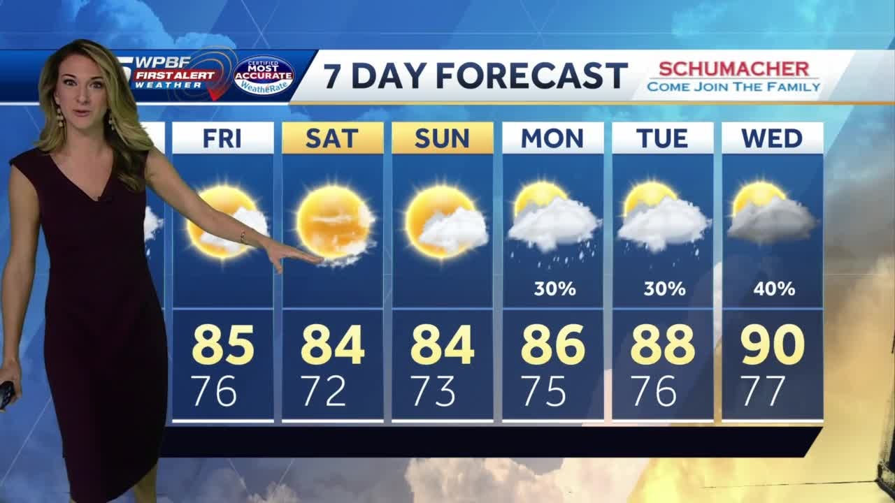 Britley Ritz - The front moves all the way through Friday!...