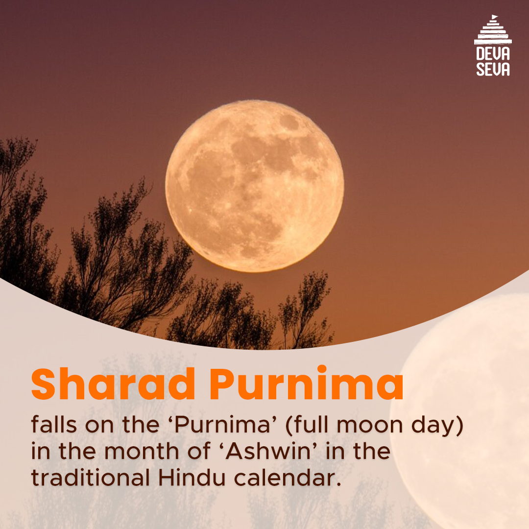 Devaseva - Sharad Purnima is one of the most auspicious... | Facebook