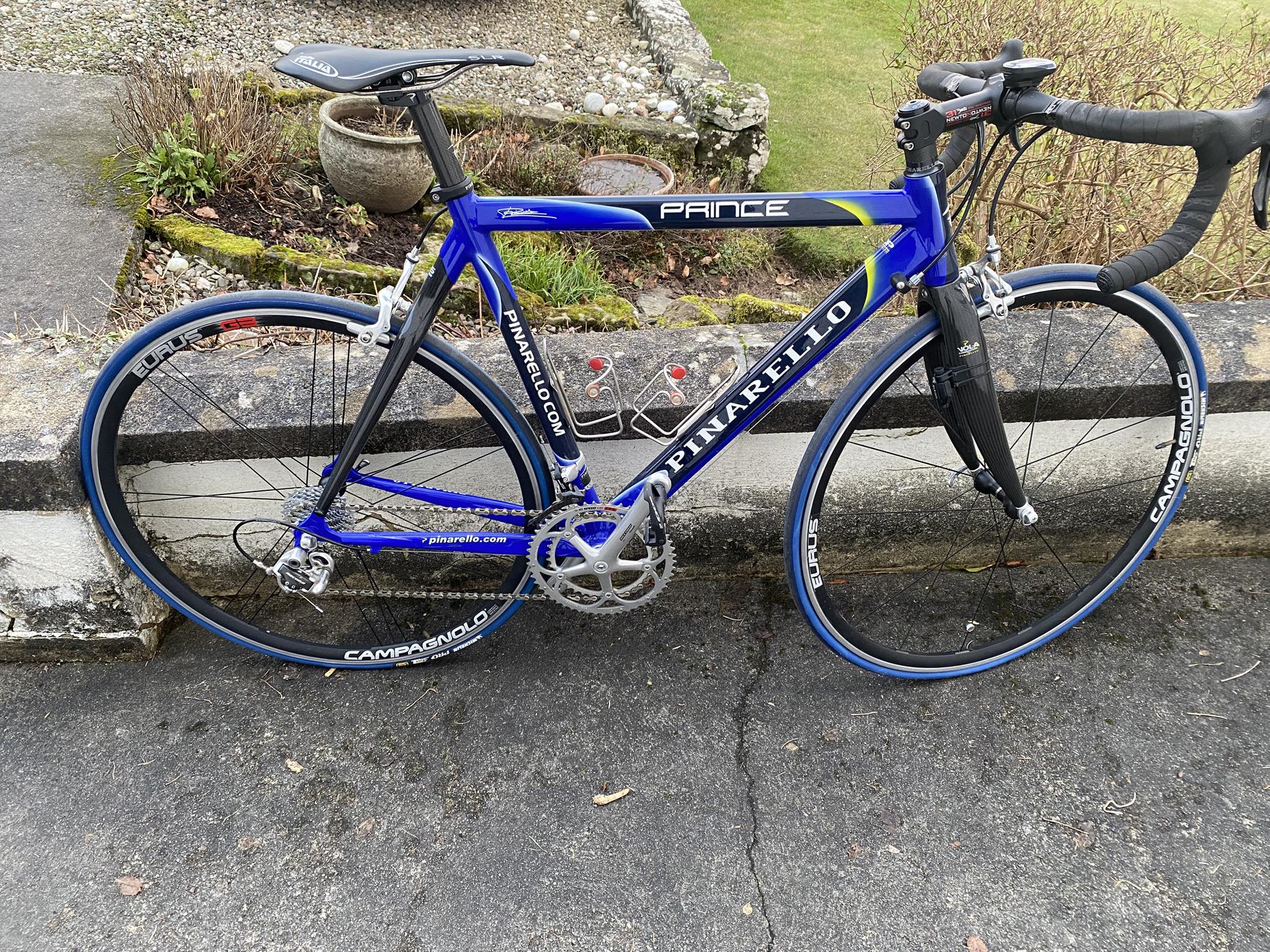 My Pinarello Prince, the most vintage bike I own