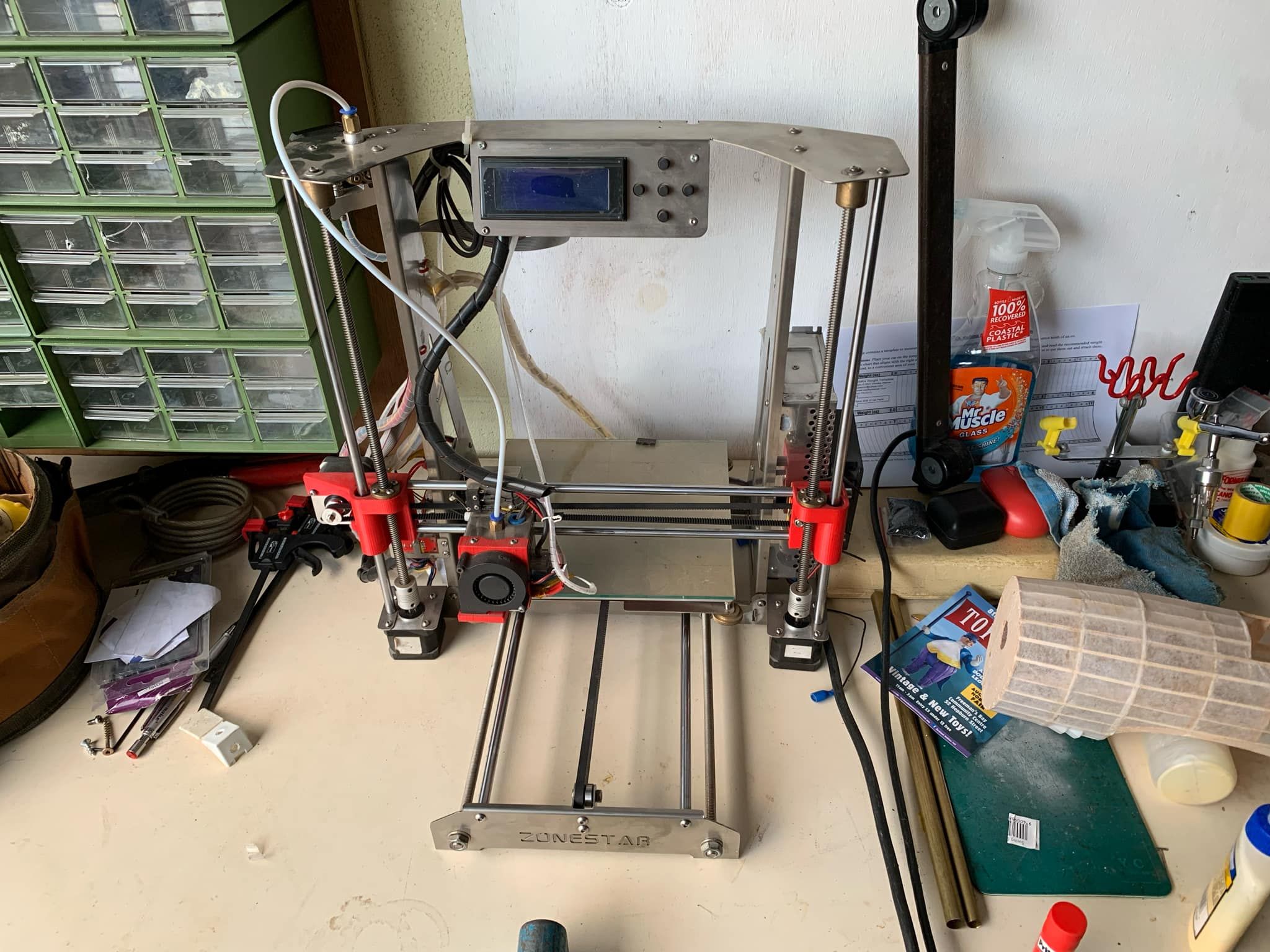 Upgrading old Zonestar 3D printer with BL Touch and SKR E3 V3 board