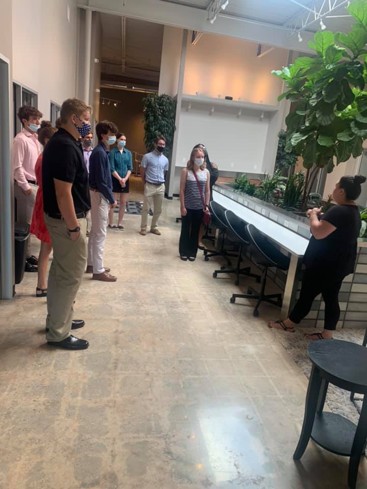 What a busy morning! Alyssa with... - Riverbend CEO Program