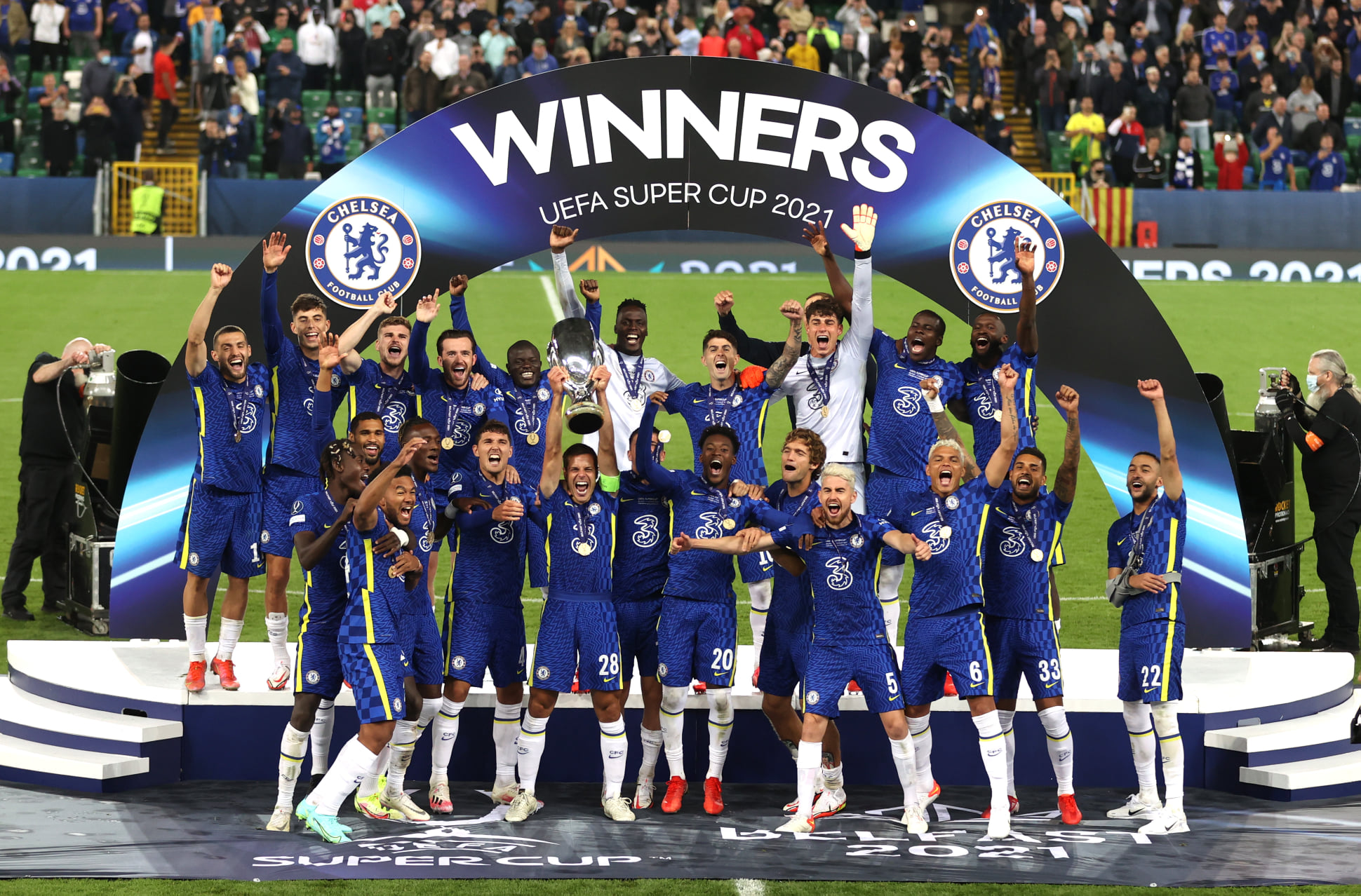 Chelsea Football Club, 2021 #SuperCup winners! 🔵🏆