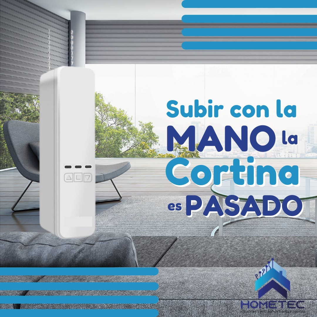 HomeTec - 🤖 MOTOR DE CORTINA SMART 🤖 - Conoce todos...