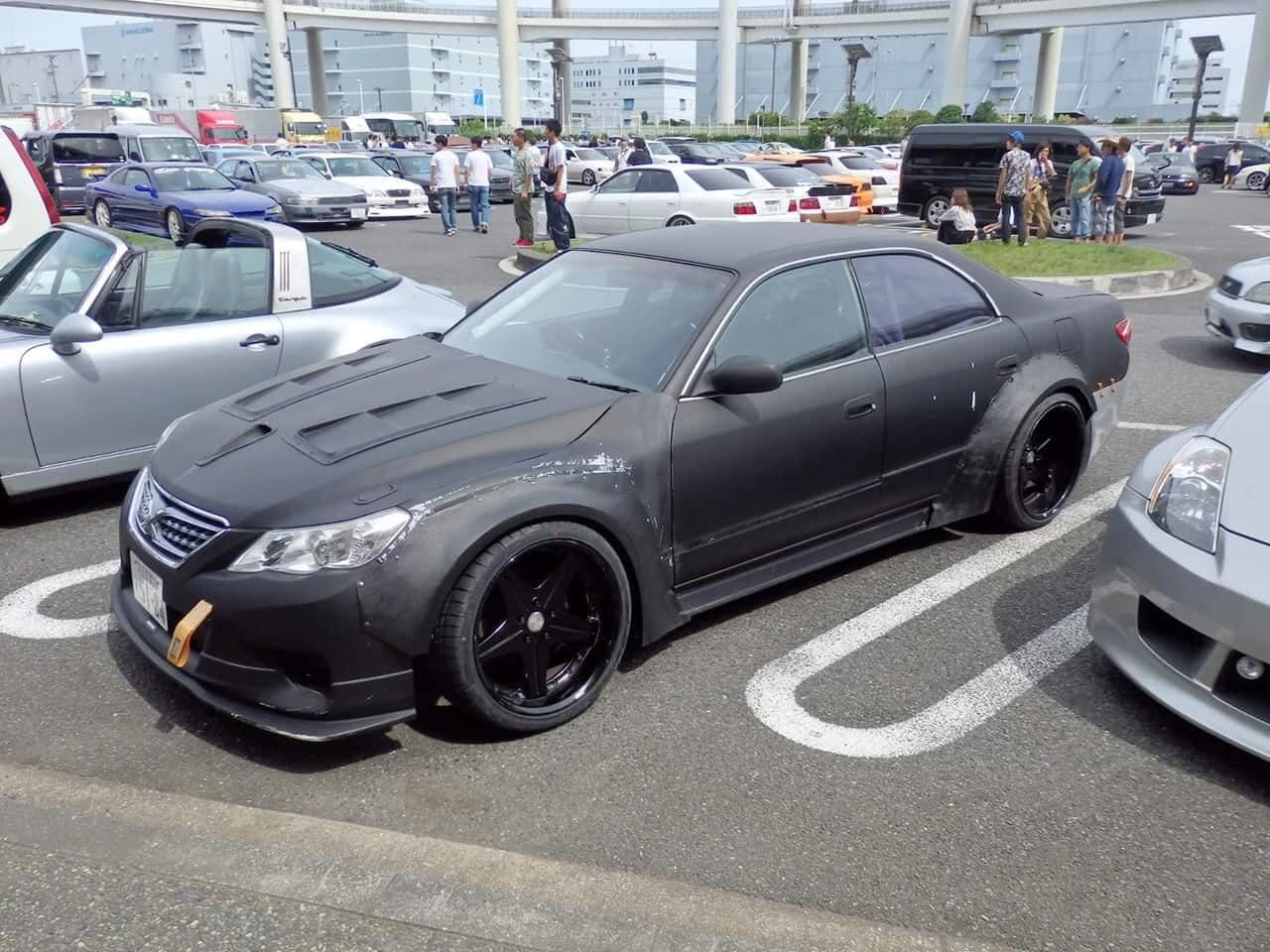 Toyota JZX90 with a Toyota Mark X front end