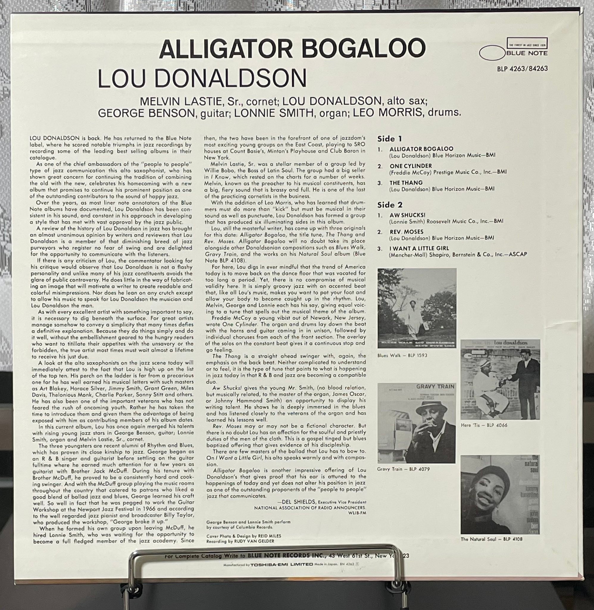 Lou Donaldson's Alligator Bogaloo album review