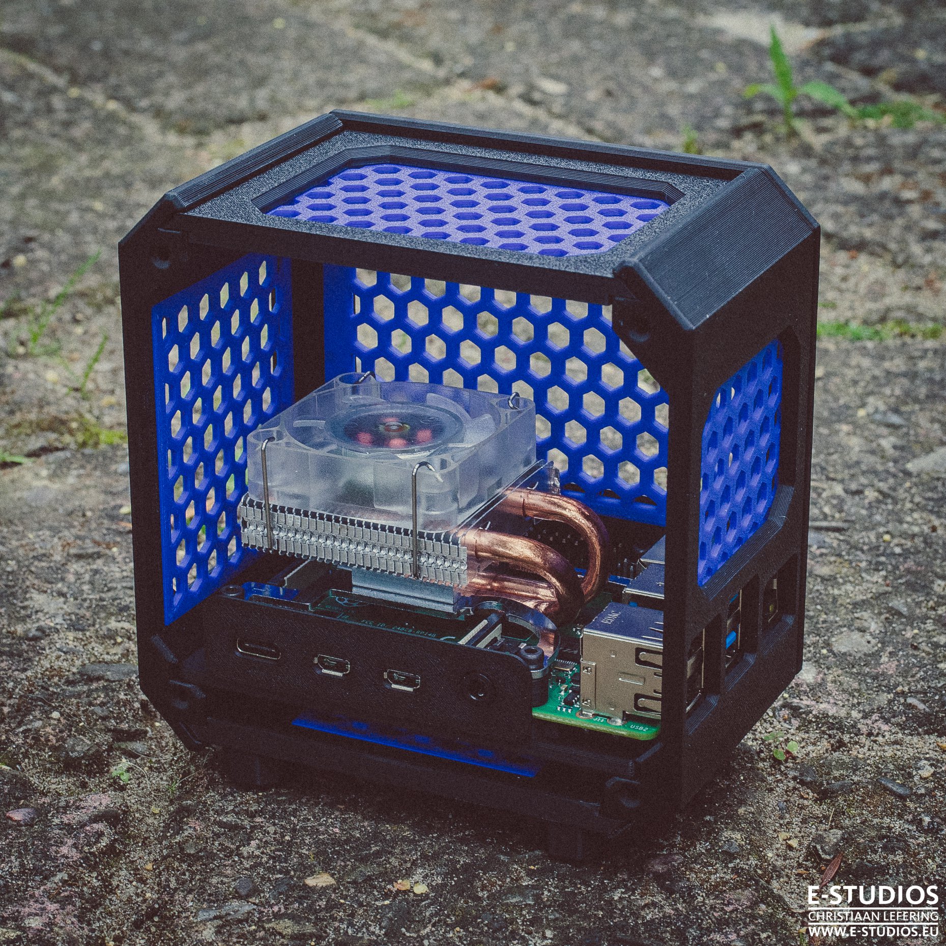 E-Studios - Raspberry Pi 4 Micro Tower. After a lot of...
