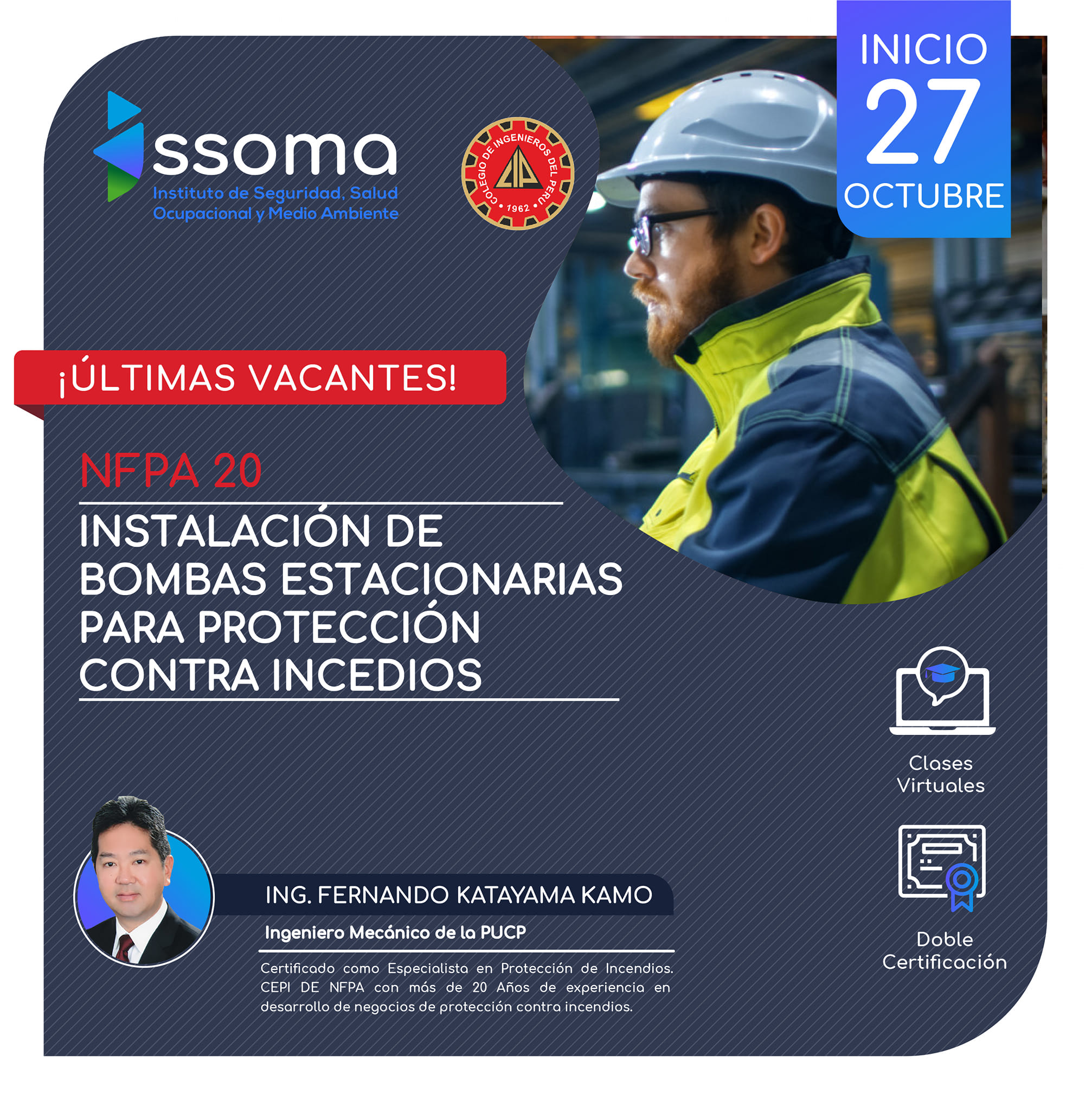 ⚠️ ULTIMAS VACANTES INICIO... - Gm Ingenieros y Consultores