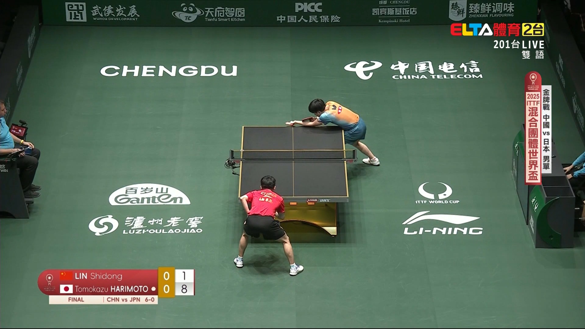 桌球(Table Tennis)愛好者聯盟 | 日本隊最後的救贖張本智和開場就打林詩棟打個8-1 | Facebook