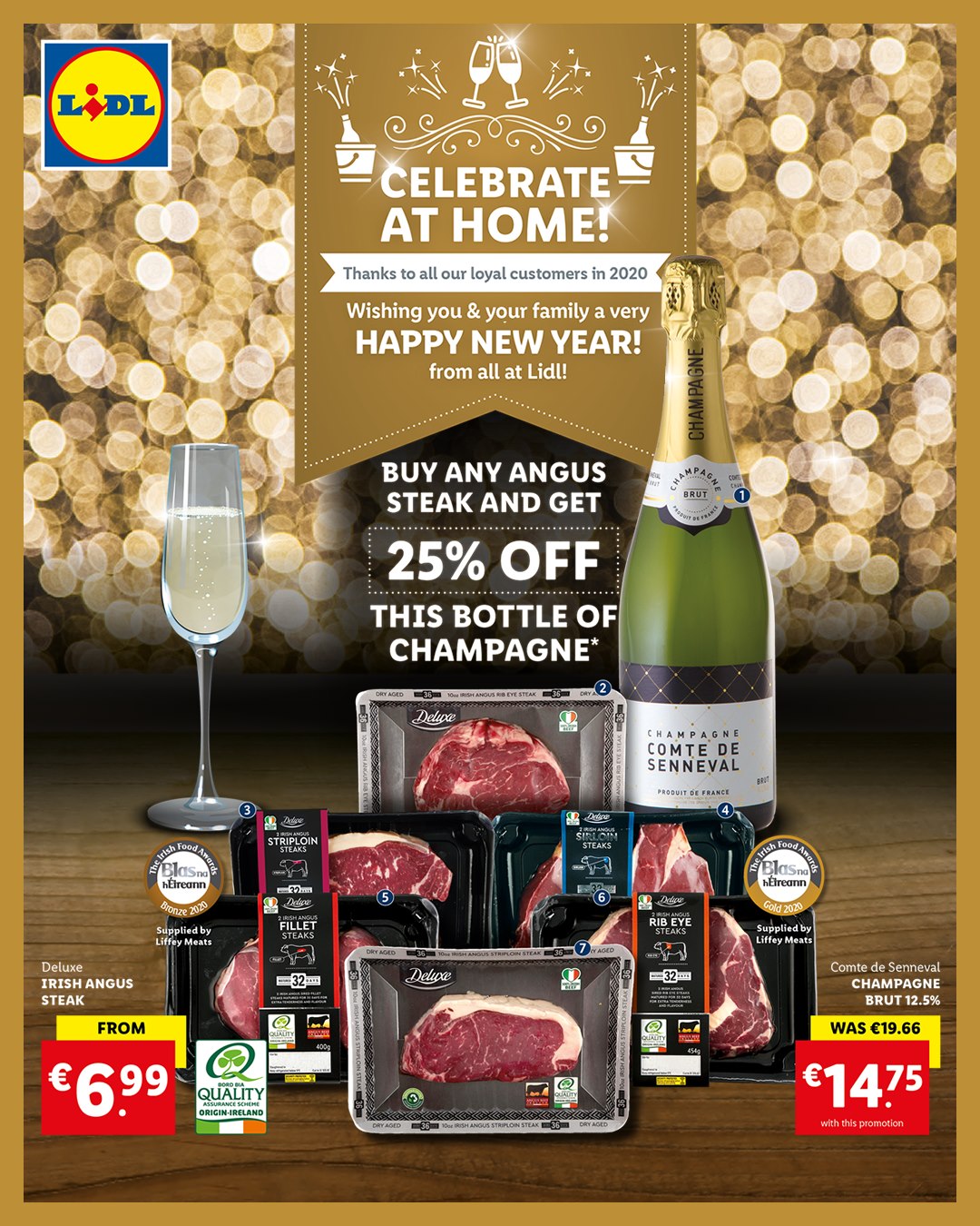 Lidl Ireland - Celebrate at home this New Year's Eve - buy any Angus ...