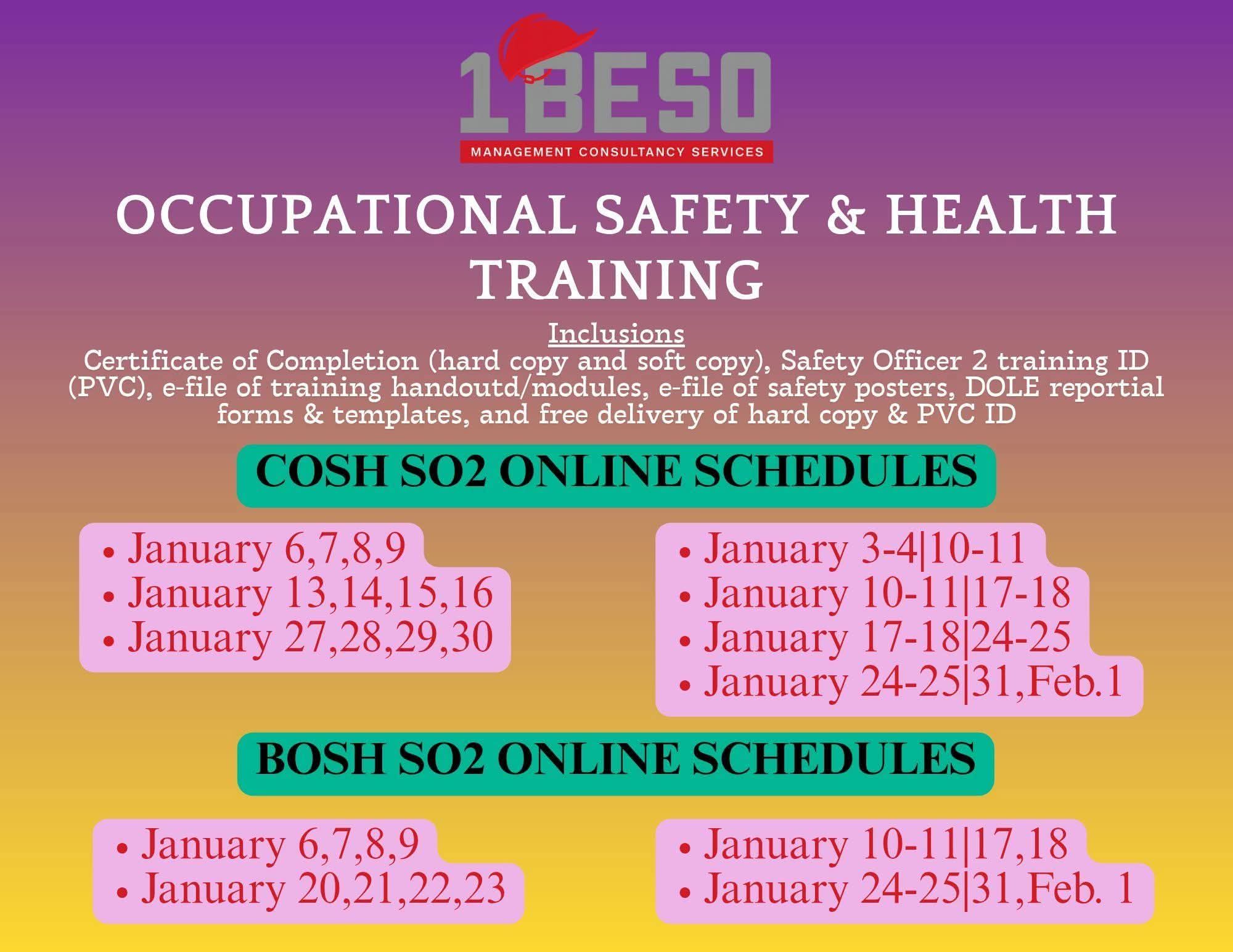 Safety Officers of the Philippines | #PTPA #WAH #SO2 #SO3 #SO4 | Facebook