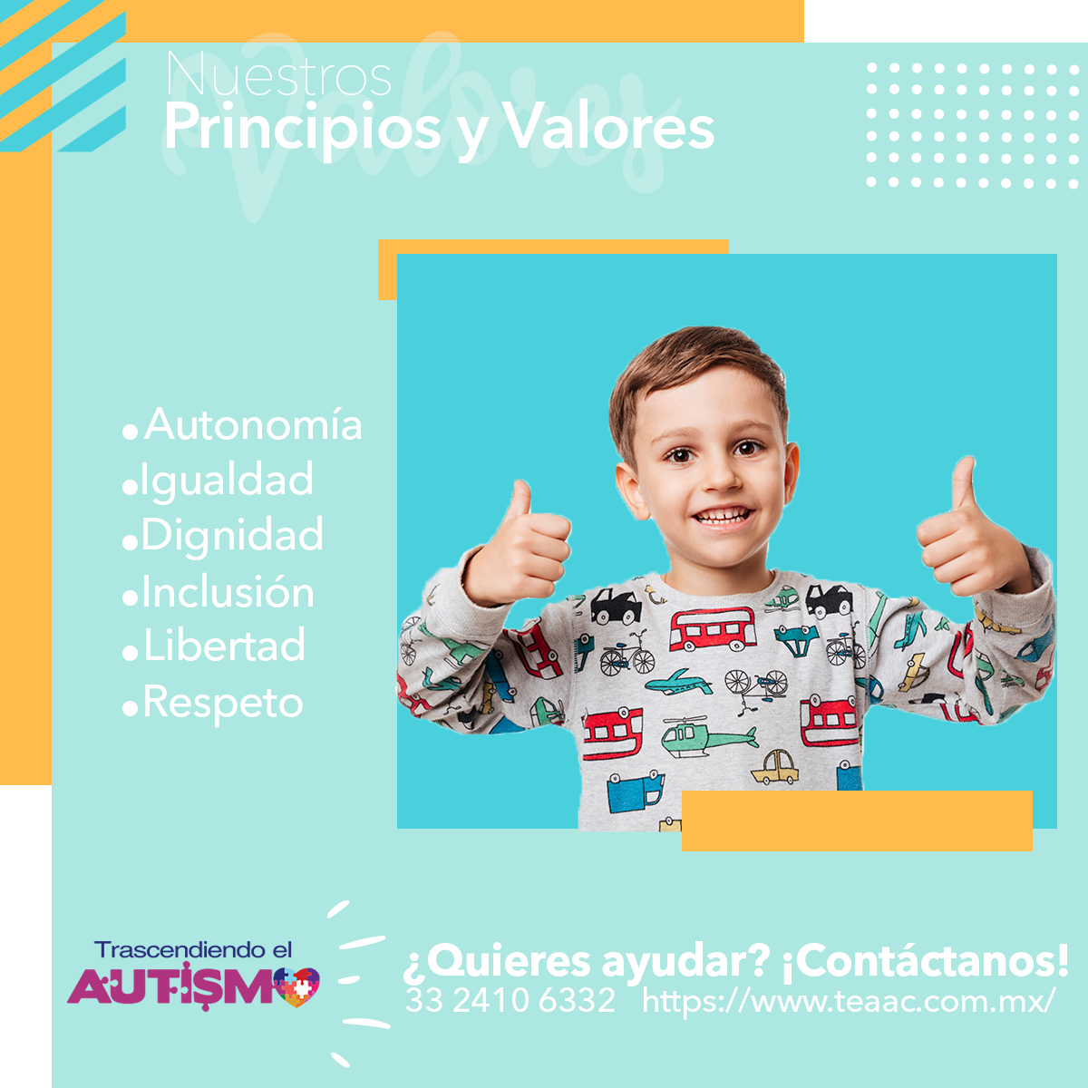 Tea AC - ¿Ya conoces los principios y valores por los que...