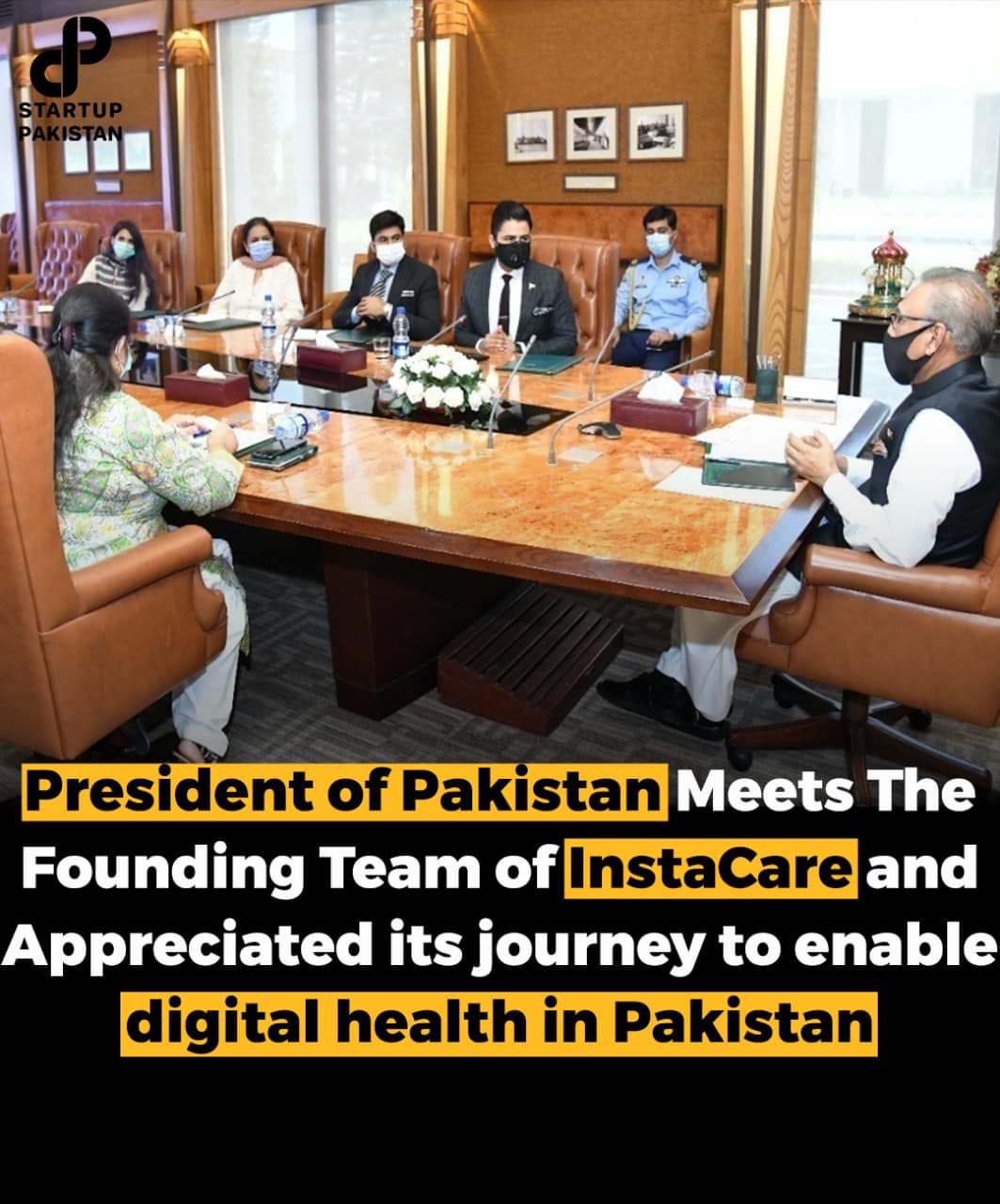 Startup Pakistan - The honorable President of Pakistan, Dr. Arif Alvi ...