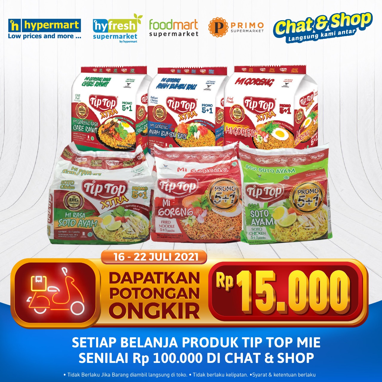 Hypermart - Promo Mingguan Chat & Shop datang lagi nih,... | Facebook