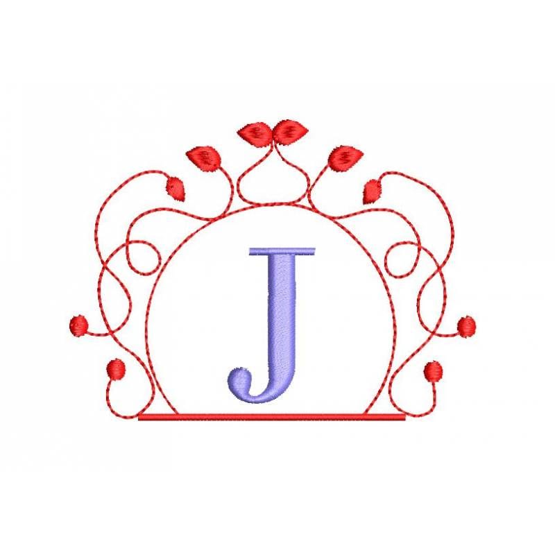Download #Alphabet J with... - Embroidery Shristi