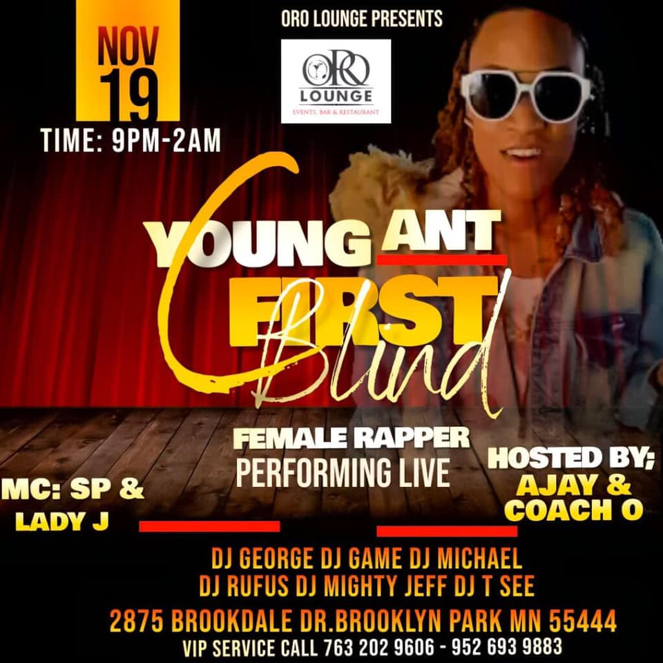 Young Ant First blind Female Rapper - Home