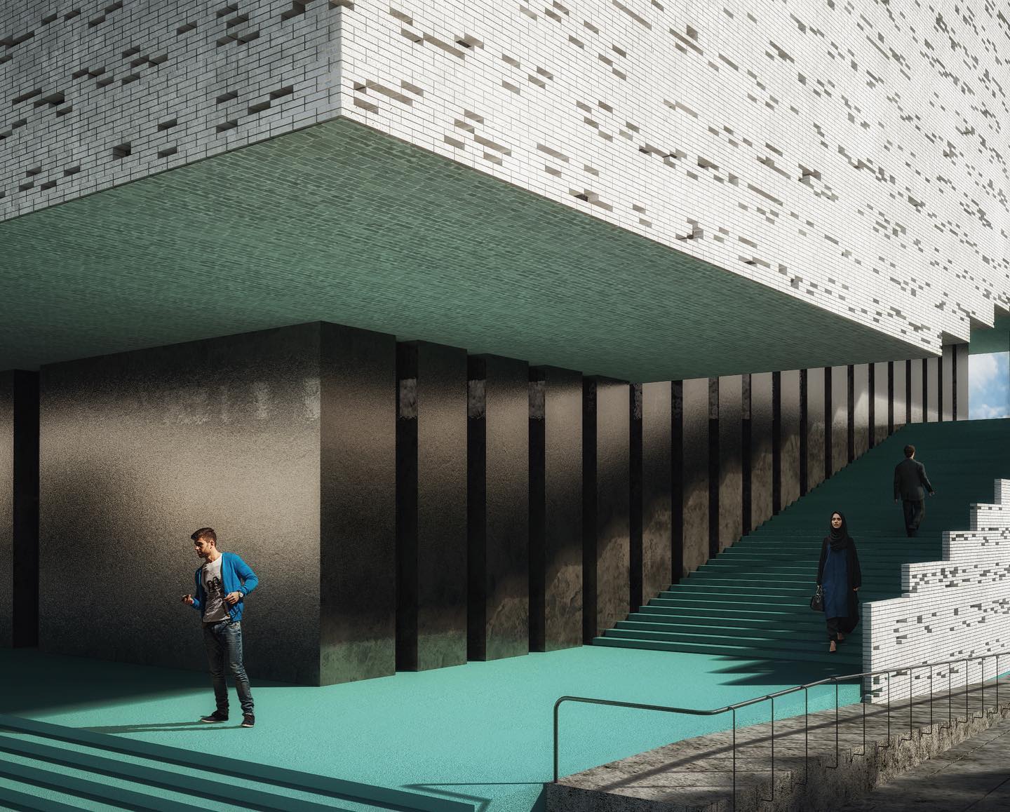 Sadra Library🔻 The project is... - Architecture Magazine | Facebook