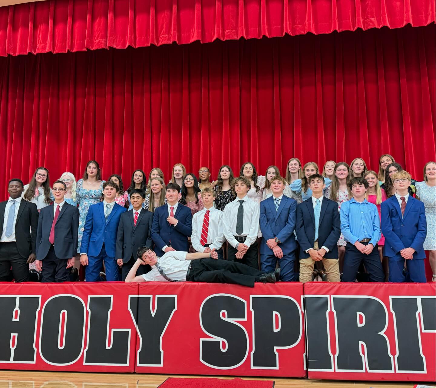 Congratulations to the class... - Holy Spirit Catholic School