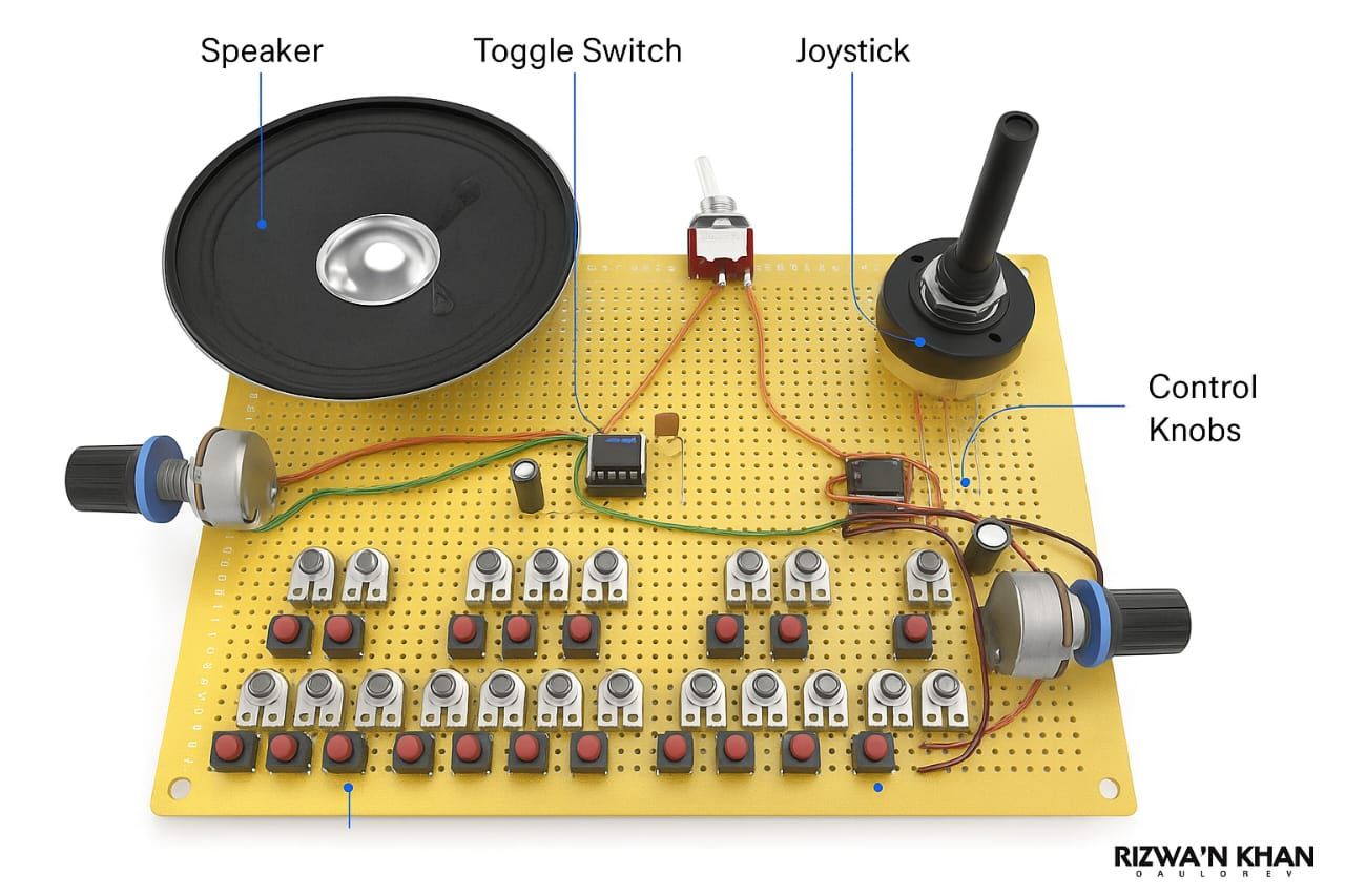The circuit was originally designed as a 