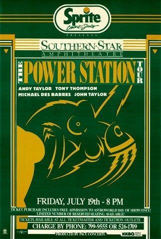 The Power Station. What a band lineup!