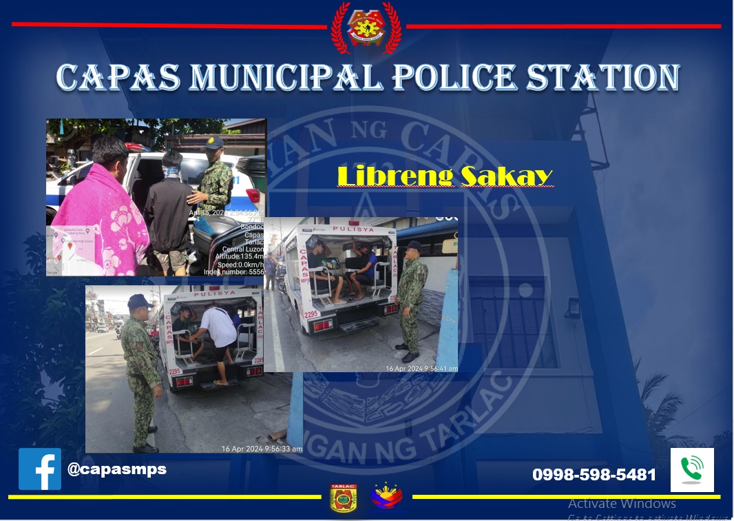 Capas Municipal Police Station, Tarlac Ppo