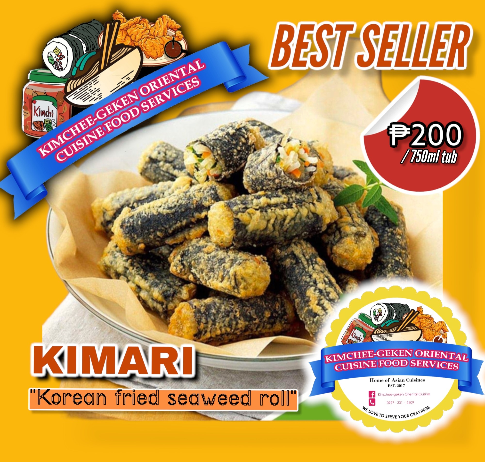 Our Best tasting Kimari... - Kimchee-geken Oriental Cuisine