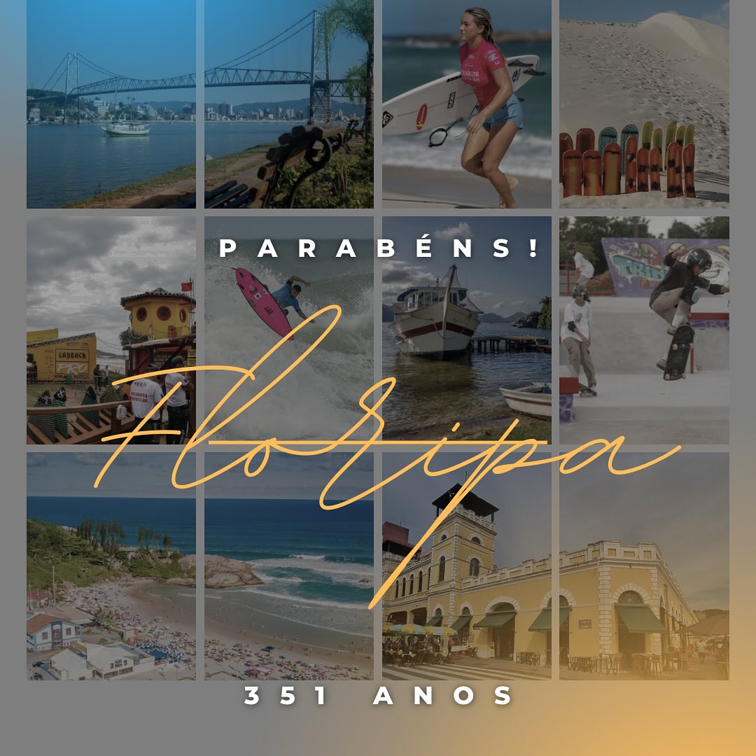 FLORIPA - 🥳 𝗣𝗮𝗿𝗮𝗯𝗲𝗻𝘀 𝗙𝗹𝗼𝗿𝗶𝗽𝗮!! 🎊🏖️ 351 anos dessa ilha mágica que nos ...