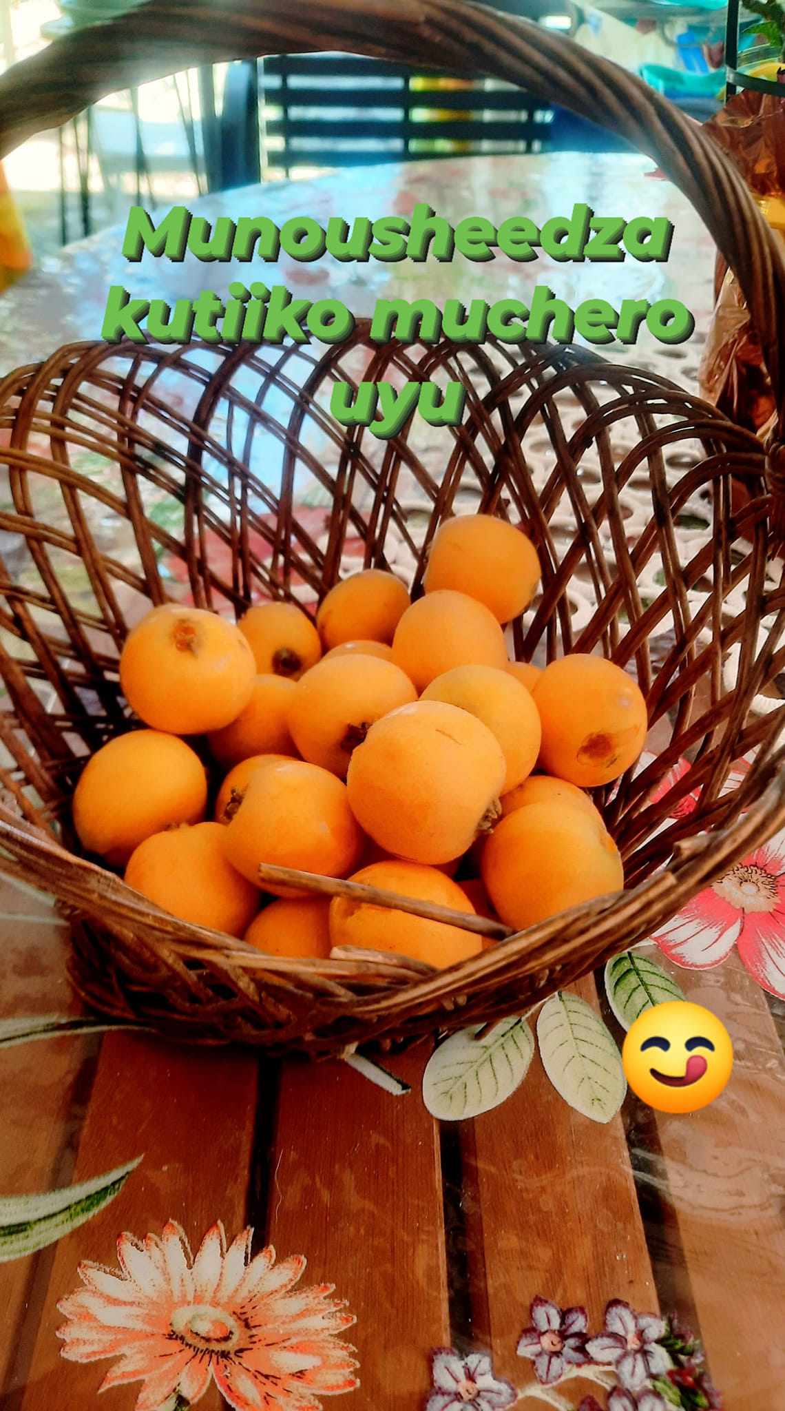 Learning fruit names in Japanese
