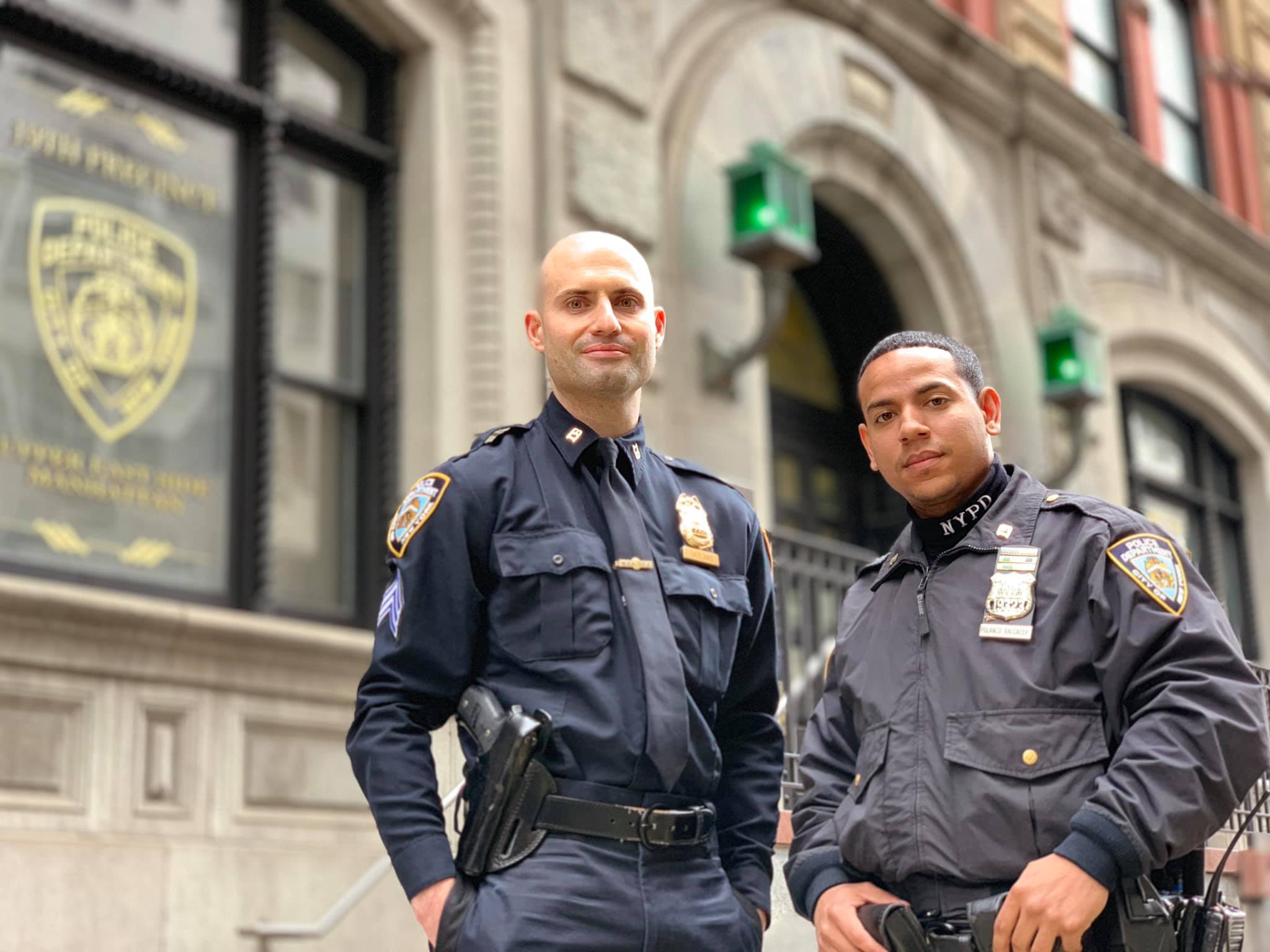 This Counterterrorism Bureau officer was in the right place at the