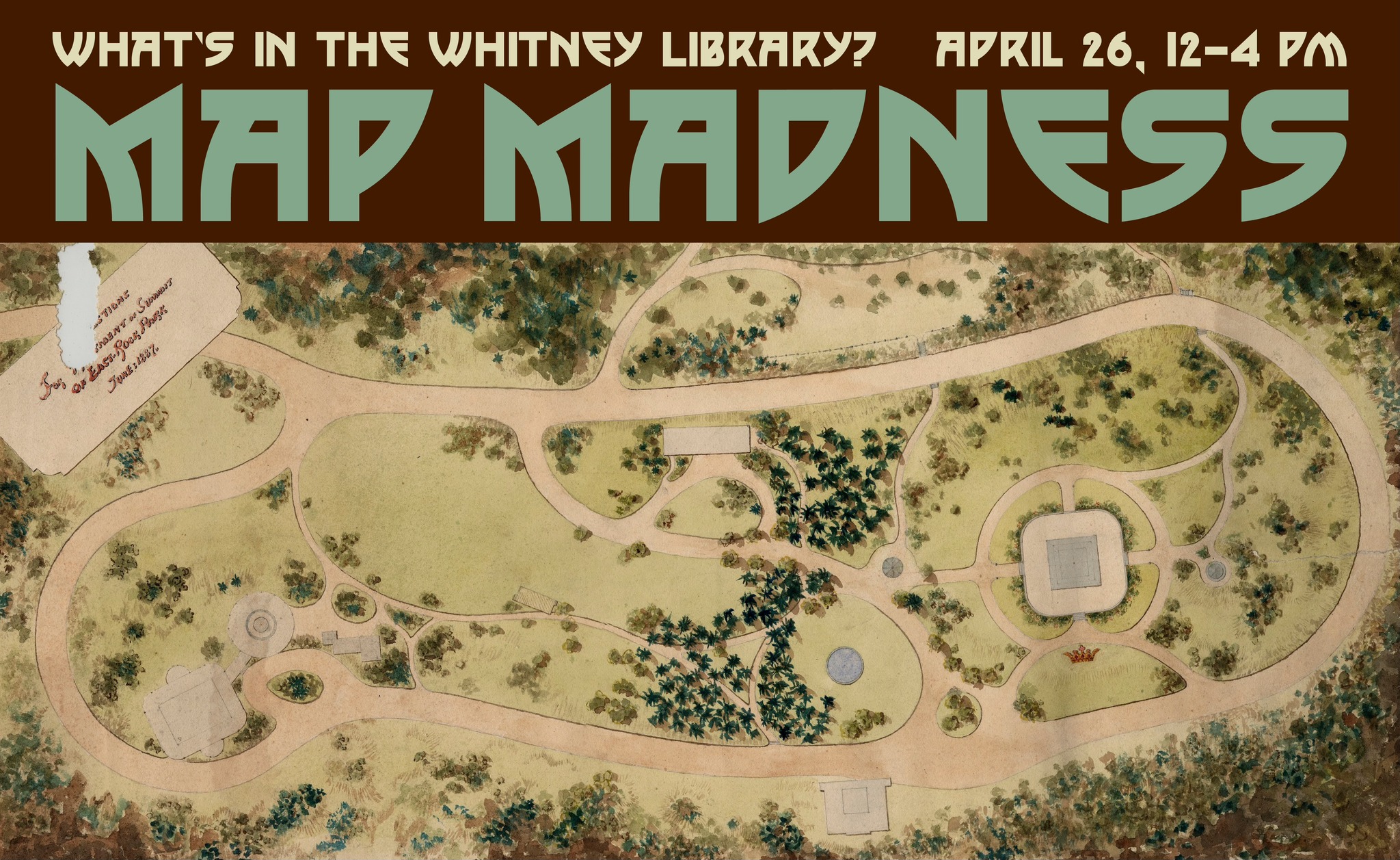 What's in the Whitney Library Program: Map Madness