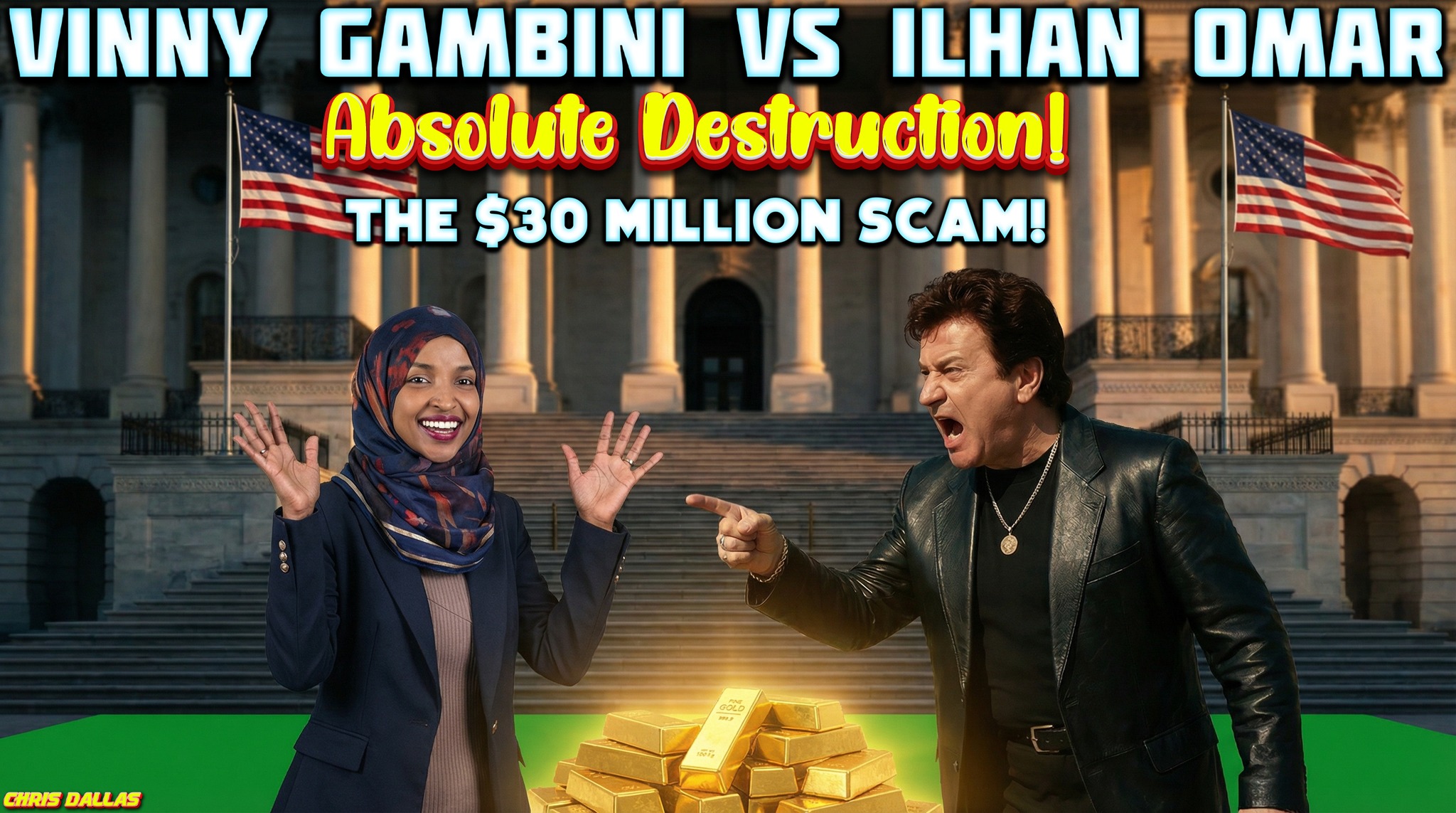Chris - Vinny Gambini vs Ilhan Omar - Absolute Destruction! The $30 ...