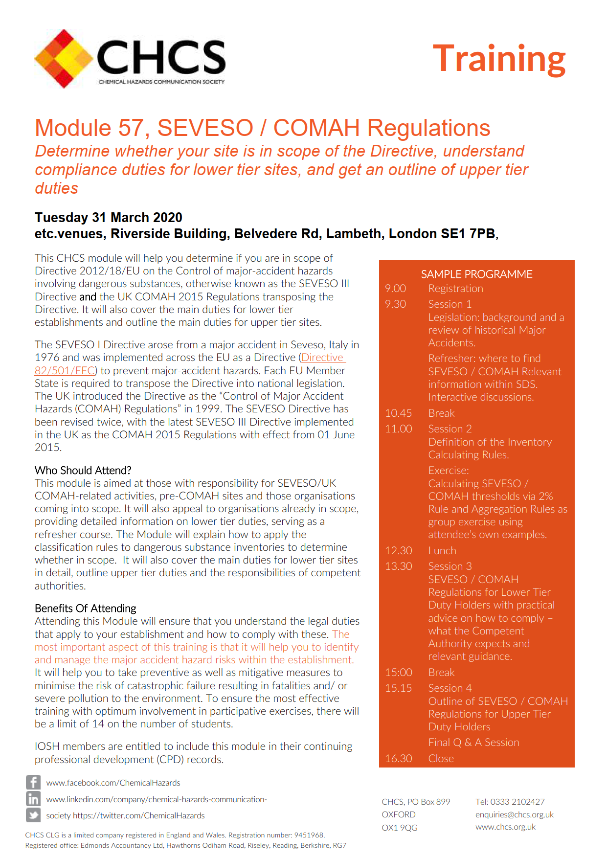 Chemical - REACH registrants have an obligation to update their ...