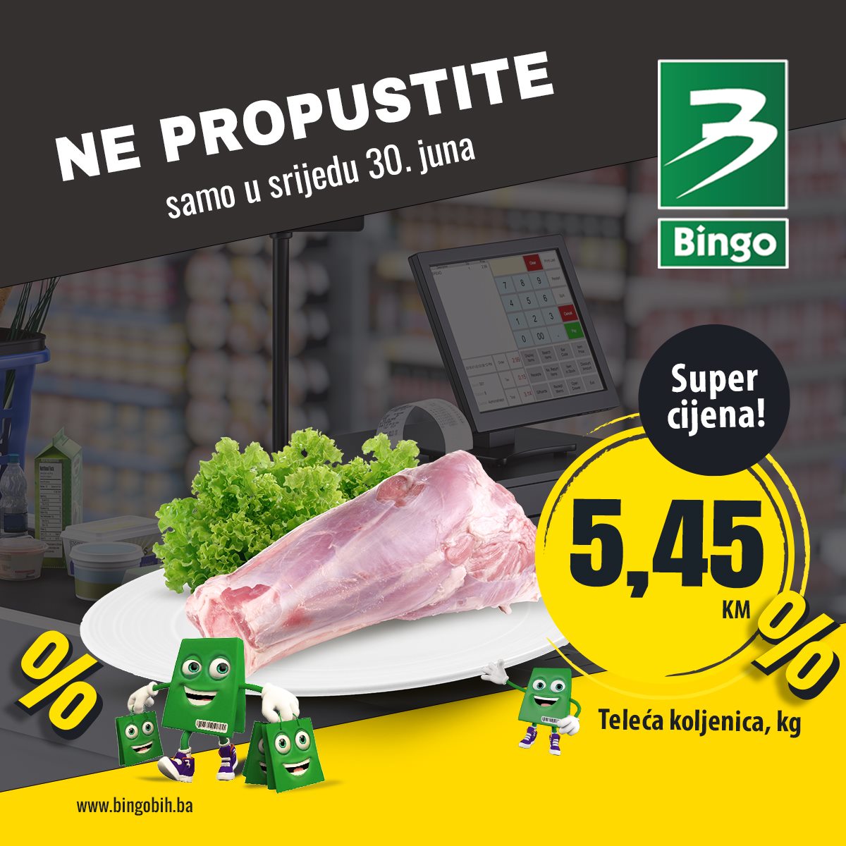 Bingo - Ne propustite samo u srijedu, 30. juna, teleća... | Facebook