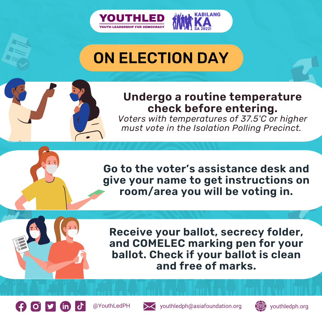 YouthLed PH - Undergo a routine temperature check before entering ...