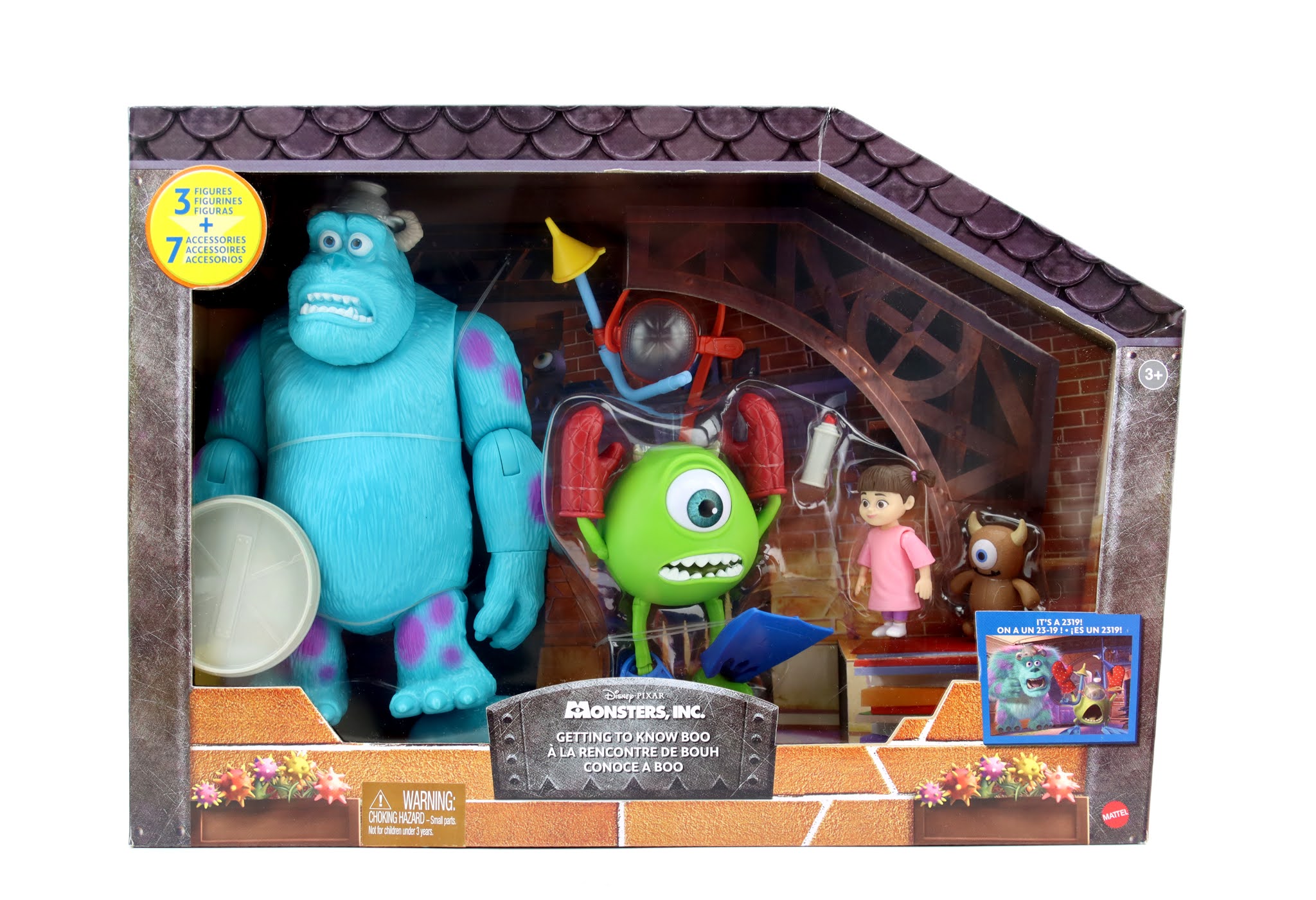 Hamdi - MATTEL MONSTER INC GETTING TO KNOW BOO ORI NEW, BOX GA MULUS ...