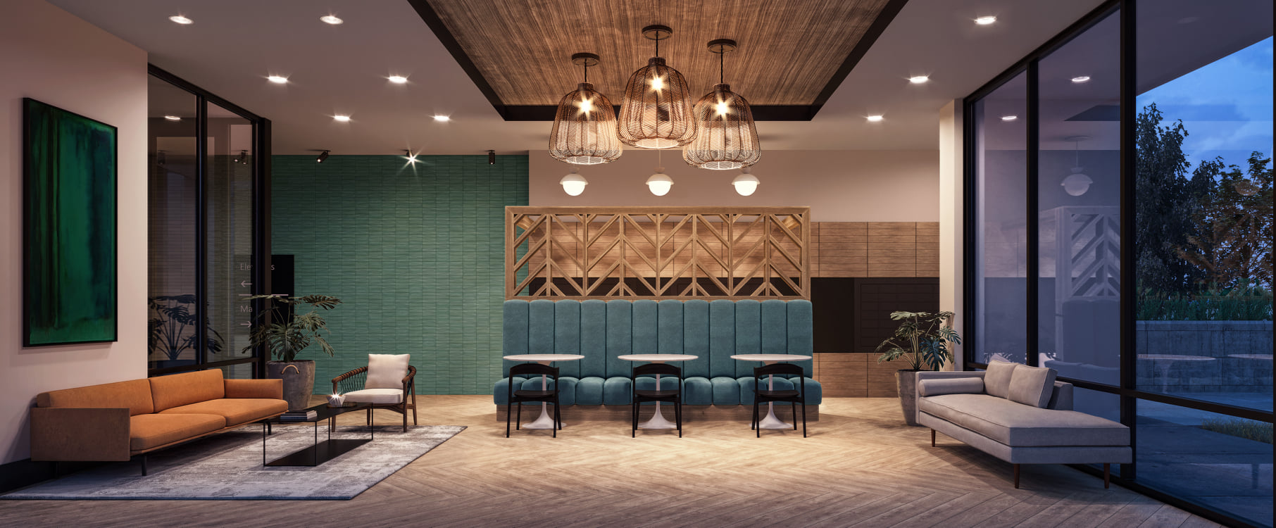 Pureblink - The lobby at the upcoming Elevate Condos in...