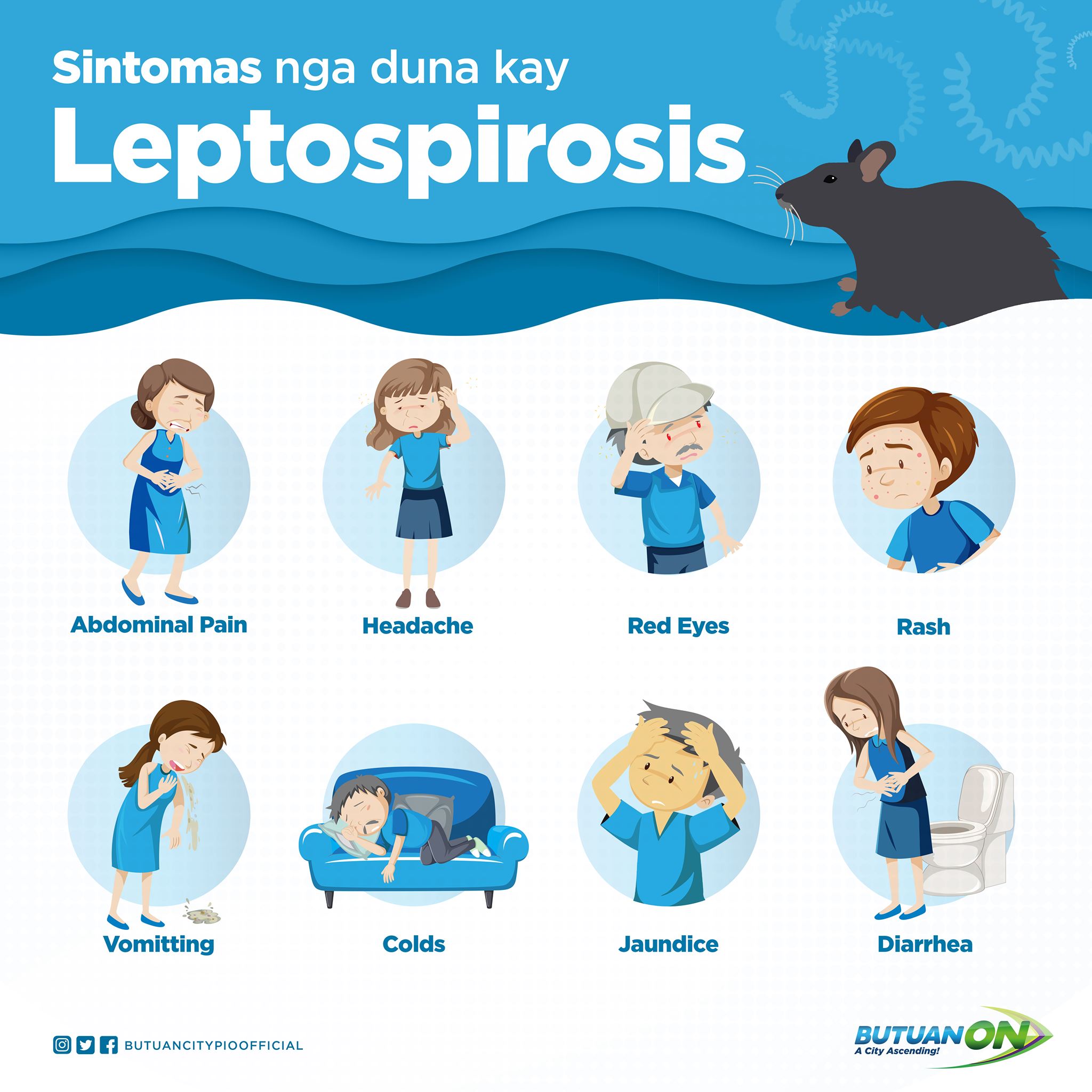 Butuan - Mga Sintomas nga duna kay Leptospirosis - Sakit sa tiyan ...