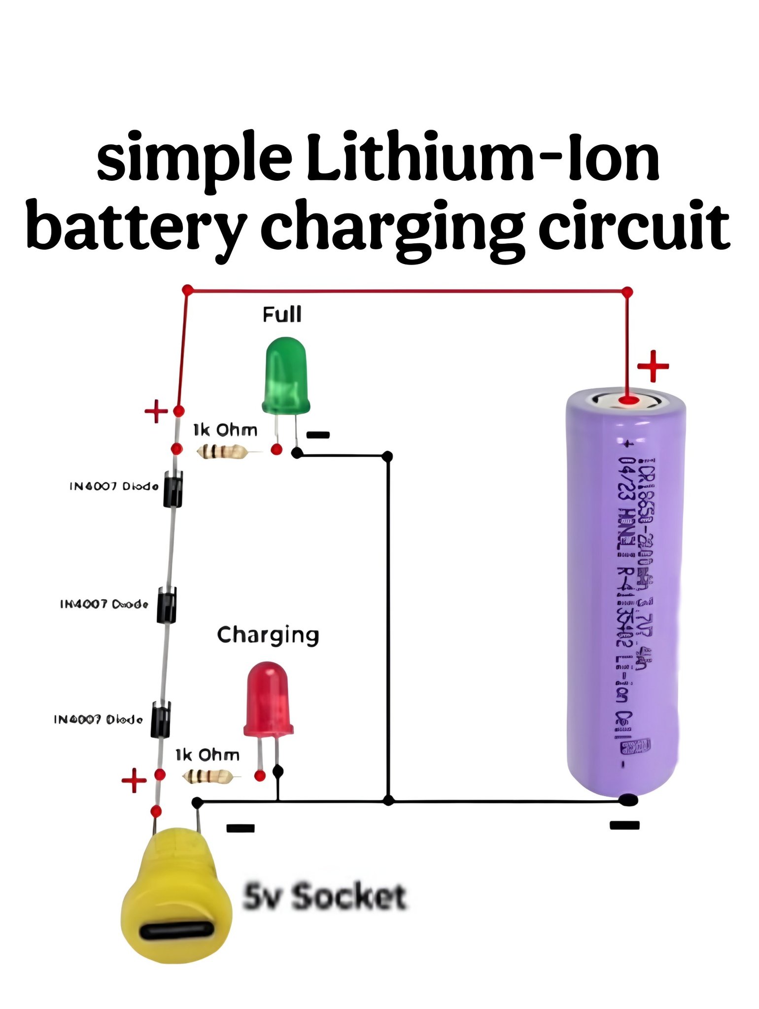Lithium Ion Battery Diagram Simple