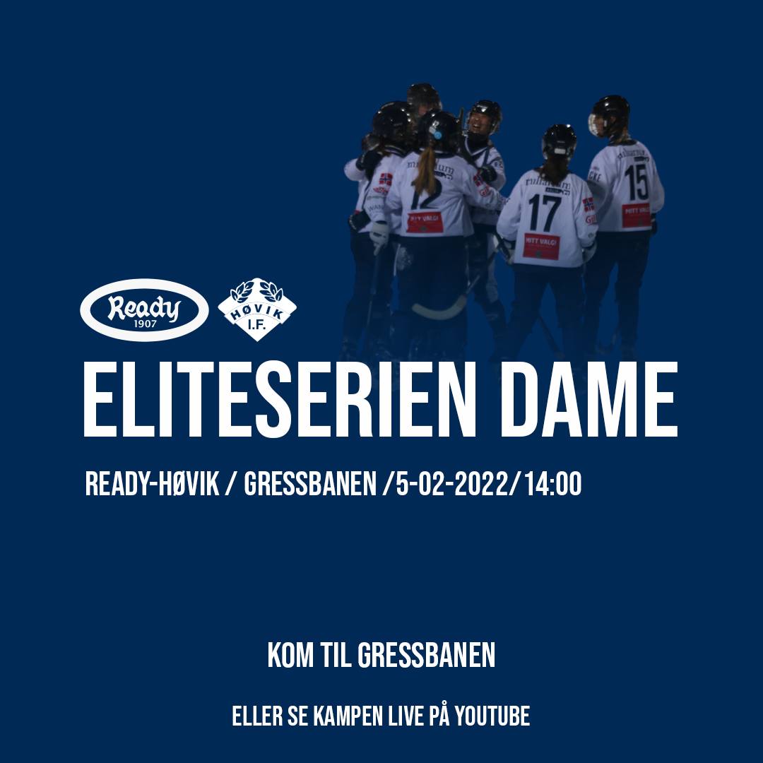 Ready Bandy - Imorgen 14.00 er det dags for kamp, da Høvik... | Facebook