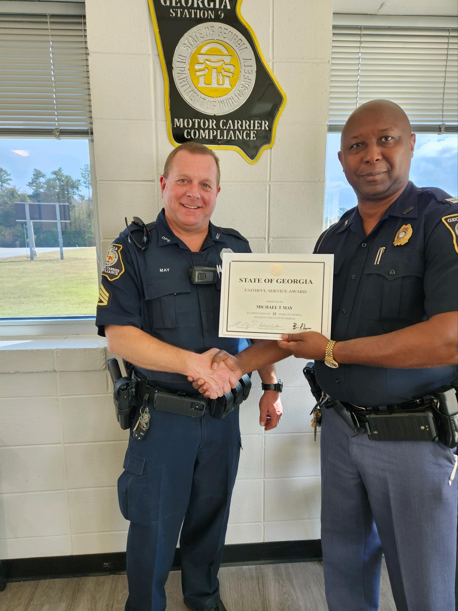 Congratulations to... - Georgia Department of Public Safety