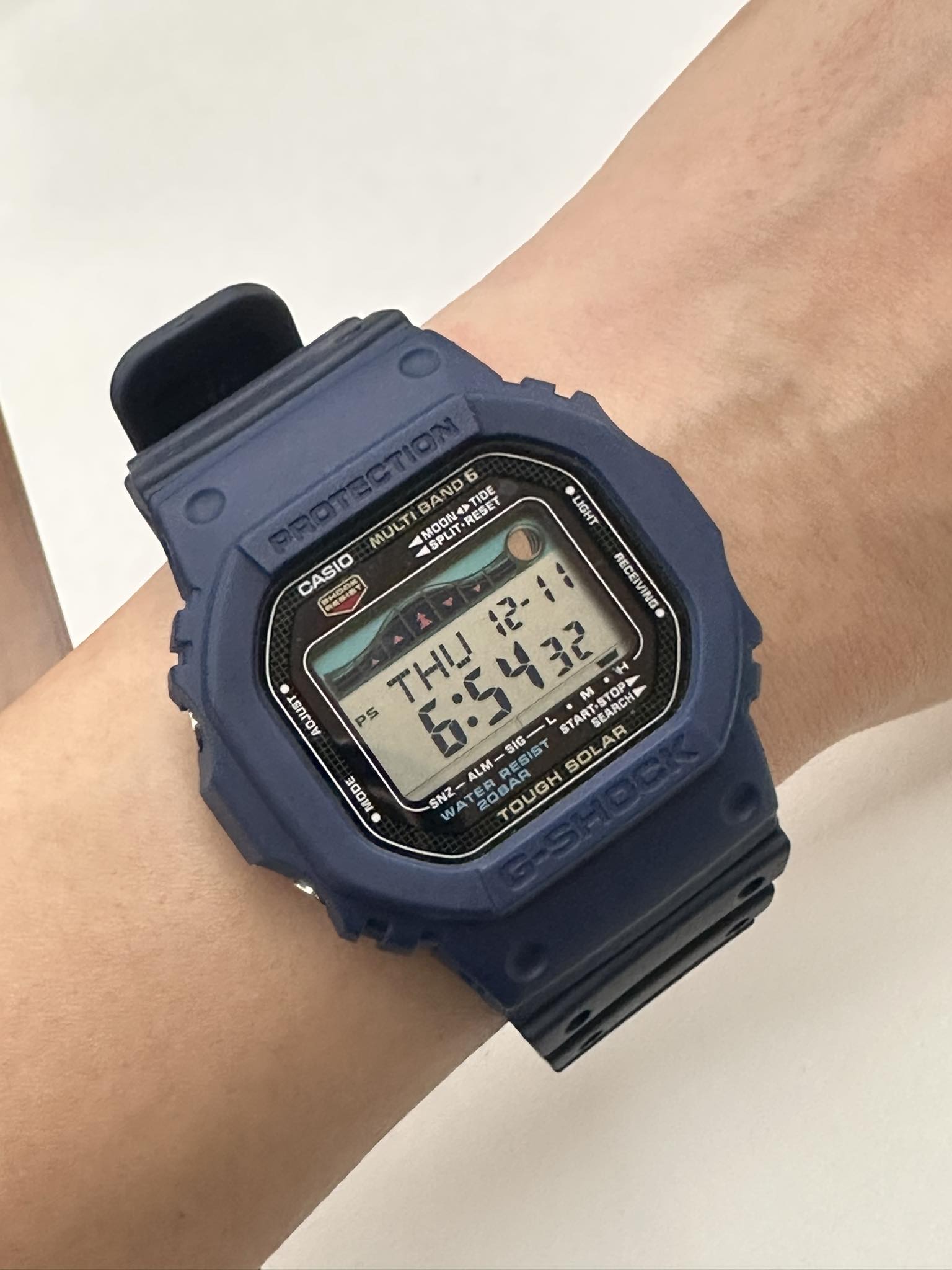 Model Gwx 5600 WTS] Casio G-Shock GWX-5600-1 G-LIDE Surfer Glossy 