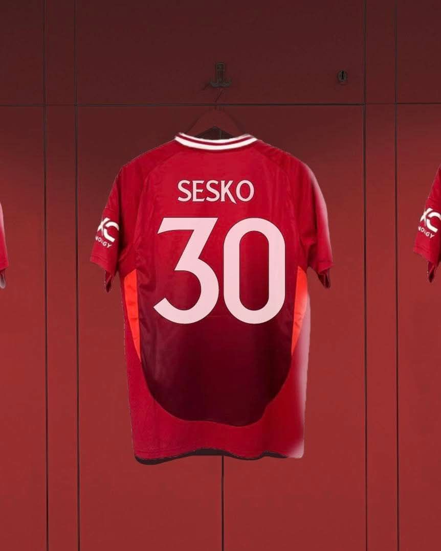 Benjamin Sesko to wear number 30 at Manchester United