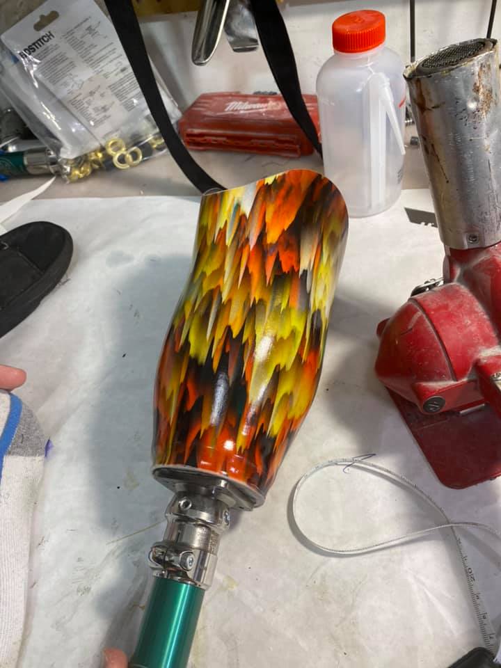 A custom below the knee (BK)... - Real Life Prosthetics