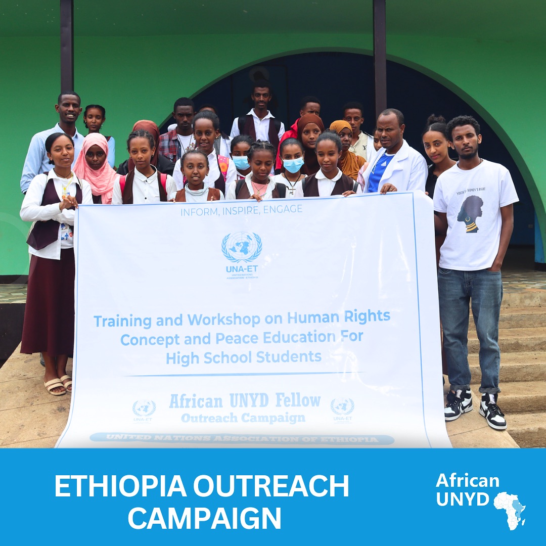 📢 Ethiopia Outreach... - African UN Youth Delegates - AUNYD