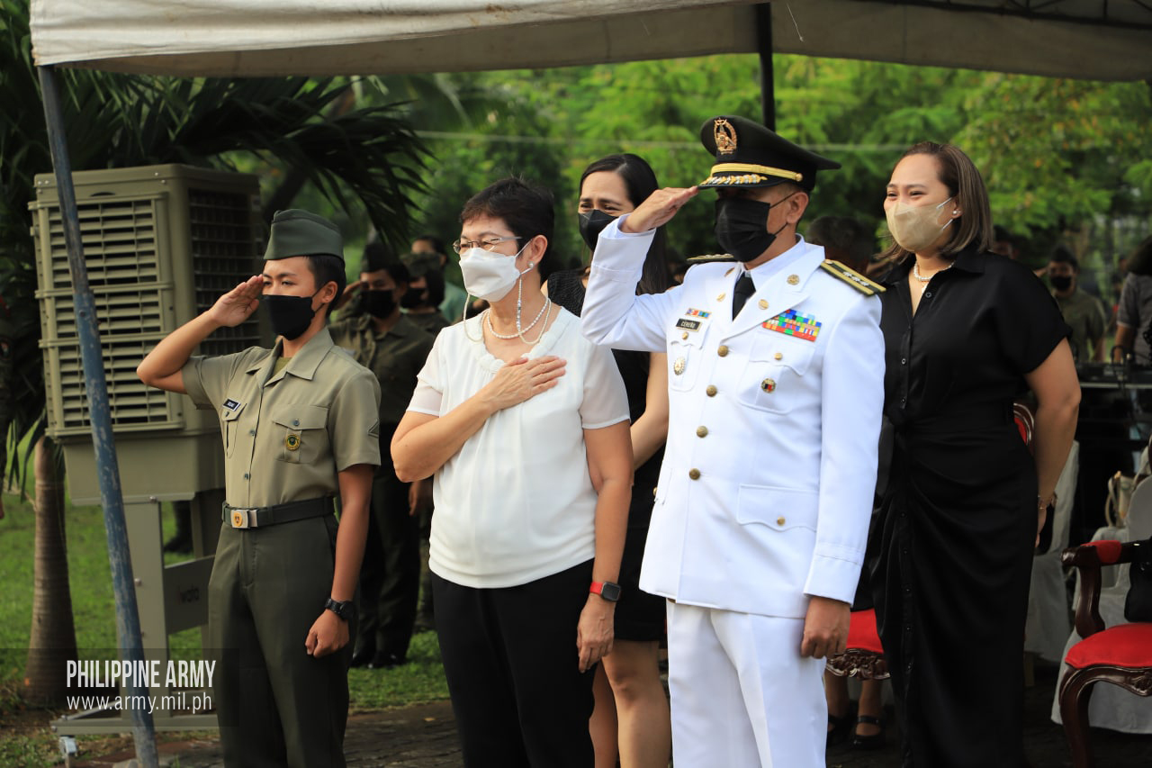 Philippine Army - IN PHOTOS | Remains of late retired...