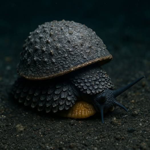 Metallic snail discovered in the deep ocean