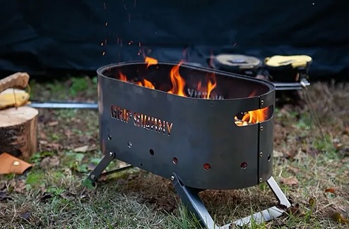 X[ GRIP SWANY GSA-69 FIRE PIT 焚火台]X - 堅固耐用的GRIP SWANY