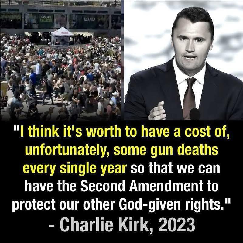 Raymond - Charlie Kirk built a career telling America that gun deaths ...