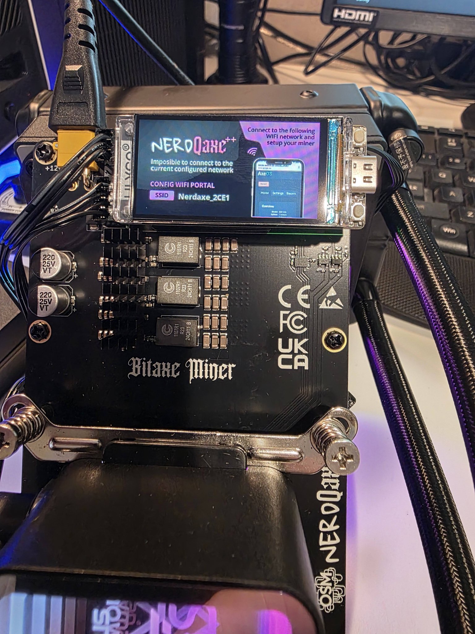 Bitaxe Crypto Mining Worldwide | Well received my new nerdqaxe today ...
